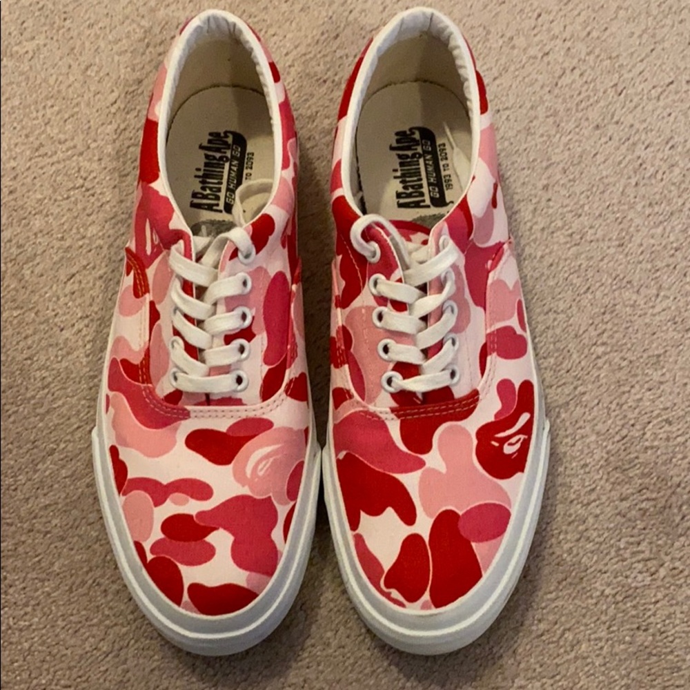 Bape low top sneakers